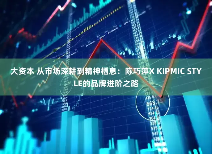 大资本 从市场深耕到精神栖息：陈巧萍X KIPMIC STYLE的品牌进阶之路